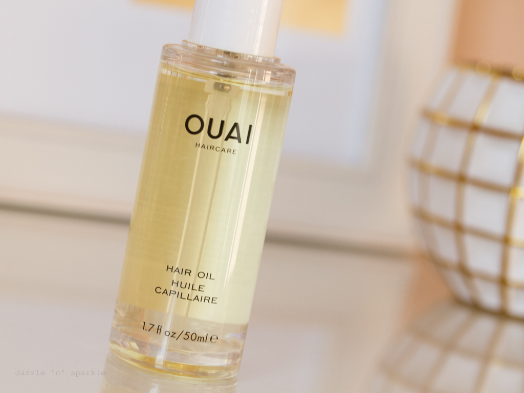 Ouai Hair Oil review dazzle n sparkle